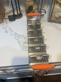 Blackstone Stainless Steel Taco Rack Holder with Handles 