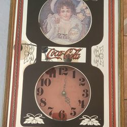 Vintage Coca Cola Clock