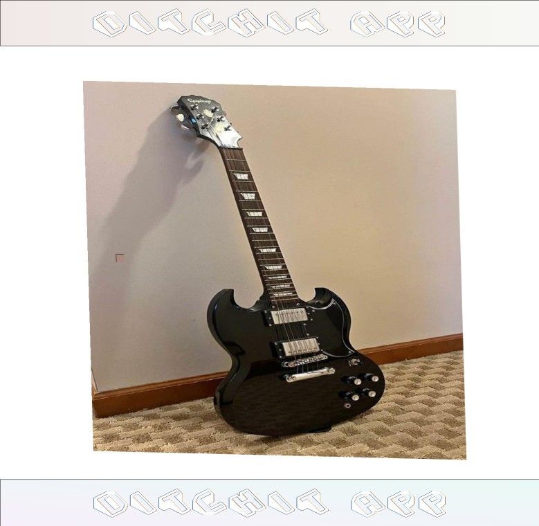 Electric Guitar Make Noise with Premium Audio Quality just part