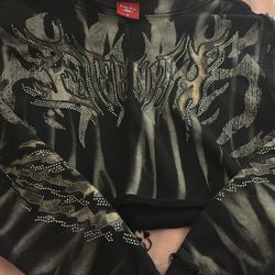 Smoke Rise Joelle cropped hoodie