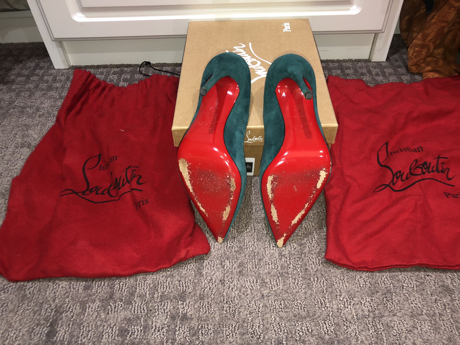 New In The Box Christian Louboutin Red Bottom Shoes Euro 43 for Sale in  Pumpkin Center, CA - OfferUp
