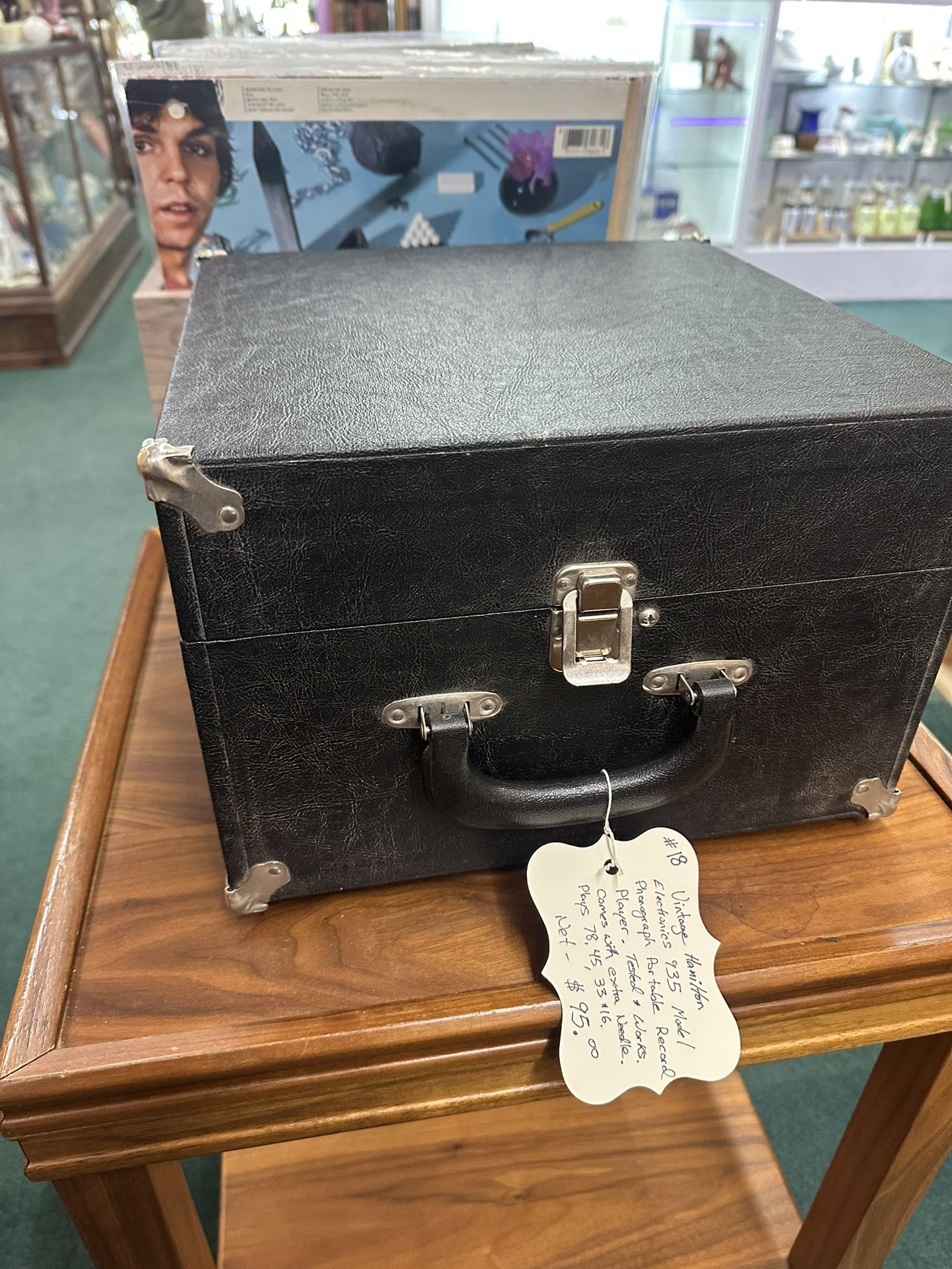 Vintage Portable Record Player