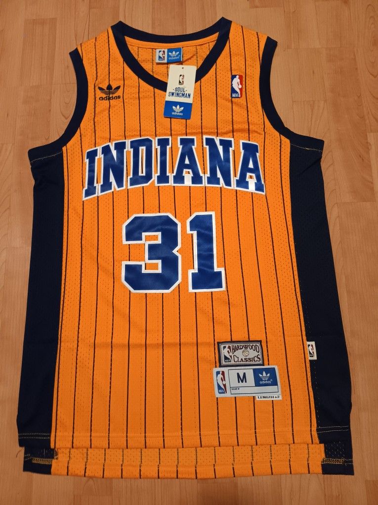 Reggie Miller Indiana Pacers Pinstripes Jersey