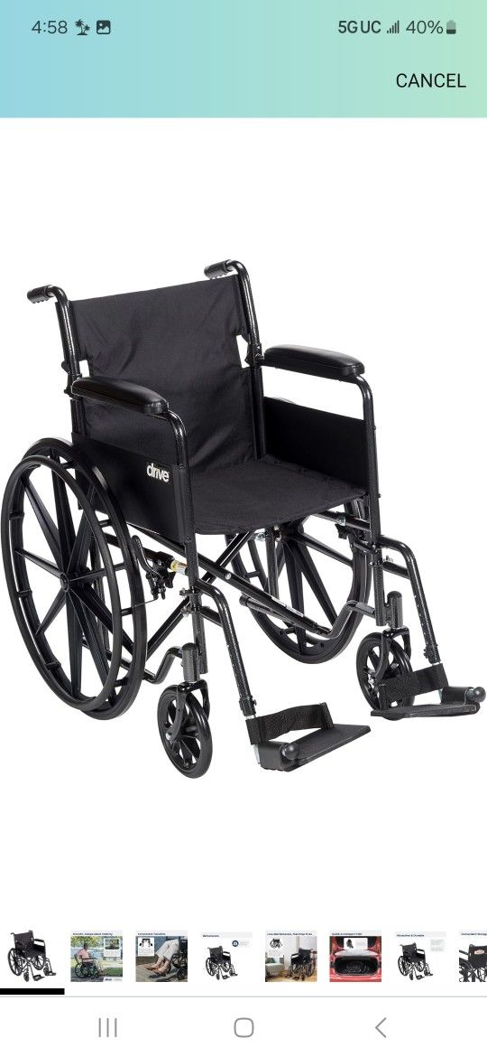 Wheel Chair. New