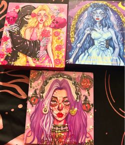 Kevin & Coco Gothic Eyeshadow Palette Bundle – 3 Palettes 💗💀