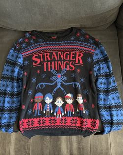 Stranger Things Christmas Sweater (Men’s XL) 