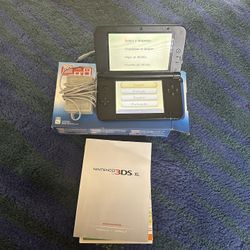 Nintendo 3DS XL Handheld System -  Blue Plus Games