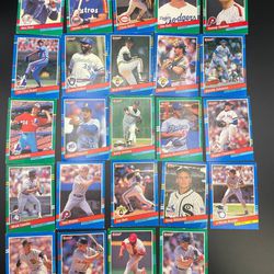 24 baseball cards Donruss 1991 set