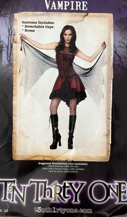 Vampire adult costume