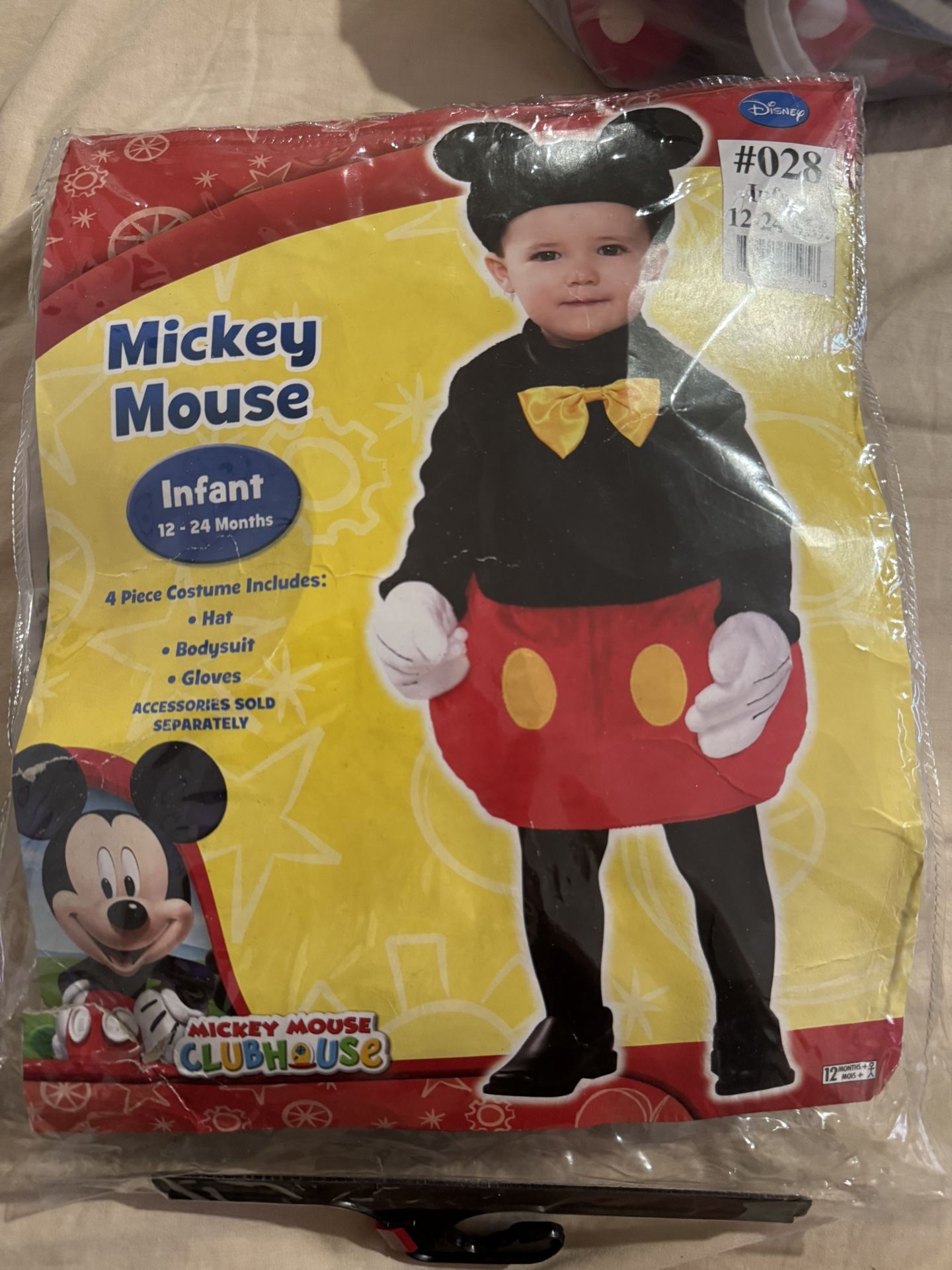 Infant Mickey Mouse Costume
