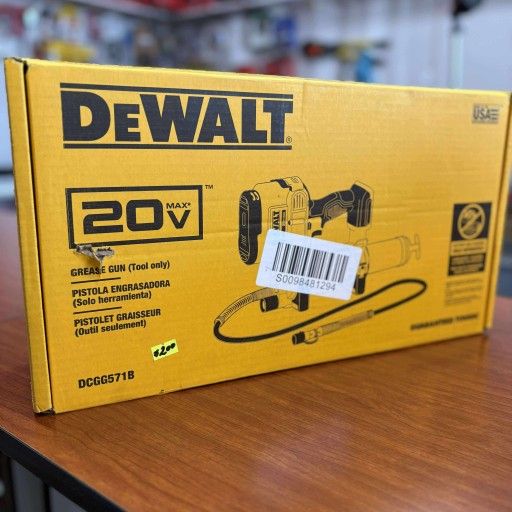 Dewalt New Grase Gun 20v Tool Only
