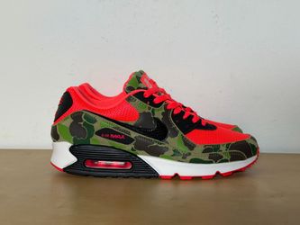 Nike Air Max 90 SP Reverse Duck Camo Sneakers CW6024-600 Men's Size 12