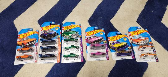 Hot Wheels Die-Cast Cars Lot of 6