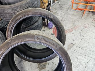 Two Used Continental Tires