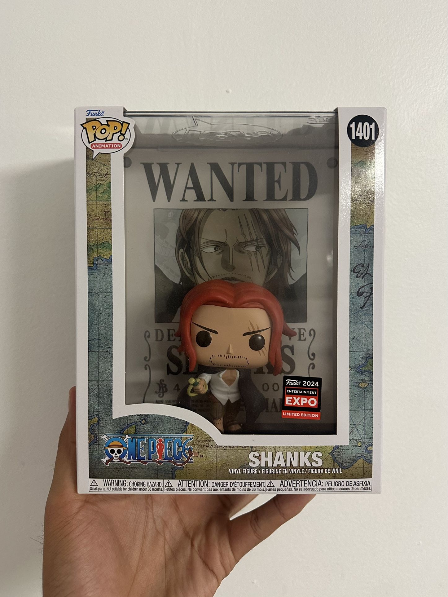 SHANKS WANTED POSTER FUNKO