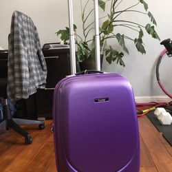 CALPAK Purple Carry-on Spinner Luggage 