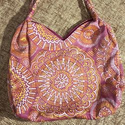 Old Navy: Bohemian Bag, Fully Lined, Braided Handle 