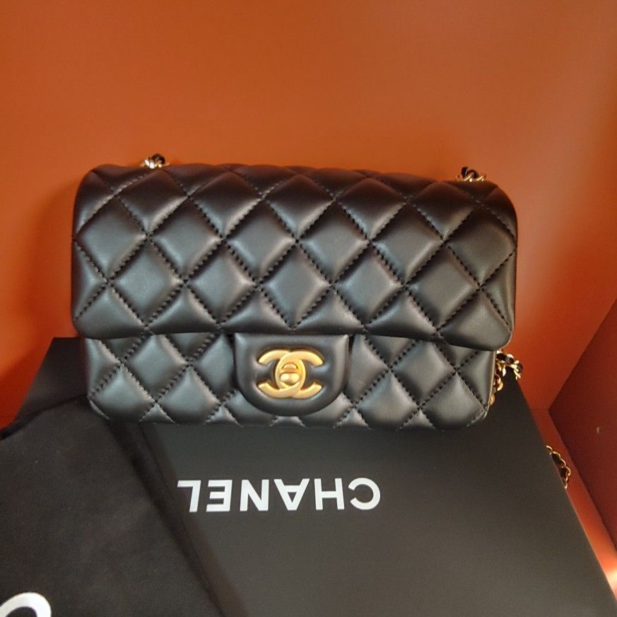 Chanel Classic Flap Lambskin Mini Shoulder Bag