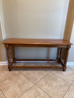 Entrance Table - solid natural wood