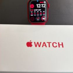 Apple Watch Series 7, Product Red, 41MM, GPS