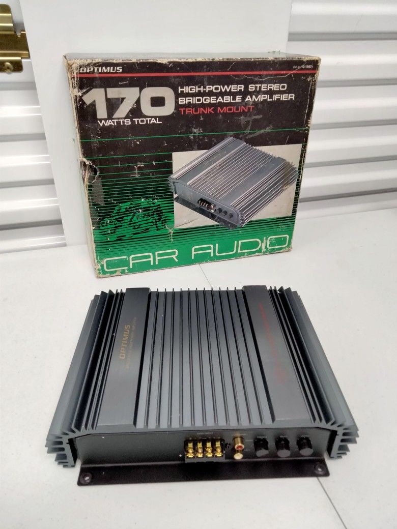 Optimus 170 Total Watt High Power Stereo Bridgeable Amplifier