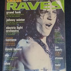 Vintage Rock Mag CIRCUS RAVES (1975)  Mark Farner/ Grand Funk
