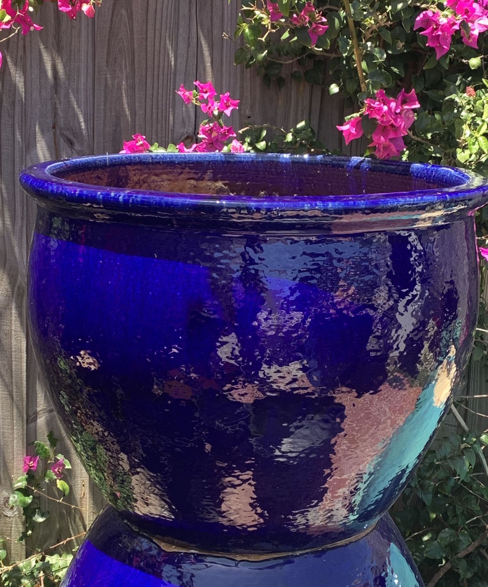 Glazed Ceramic Pot Brand New
