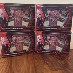 TEAM ROCKETS MEWTWO EX BOX