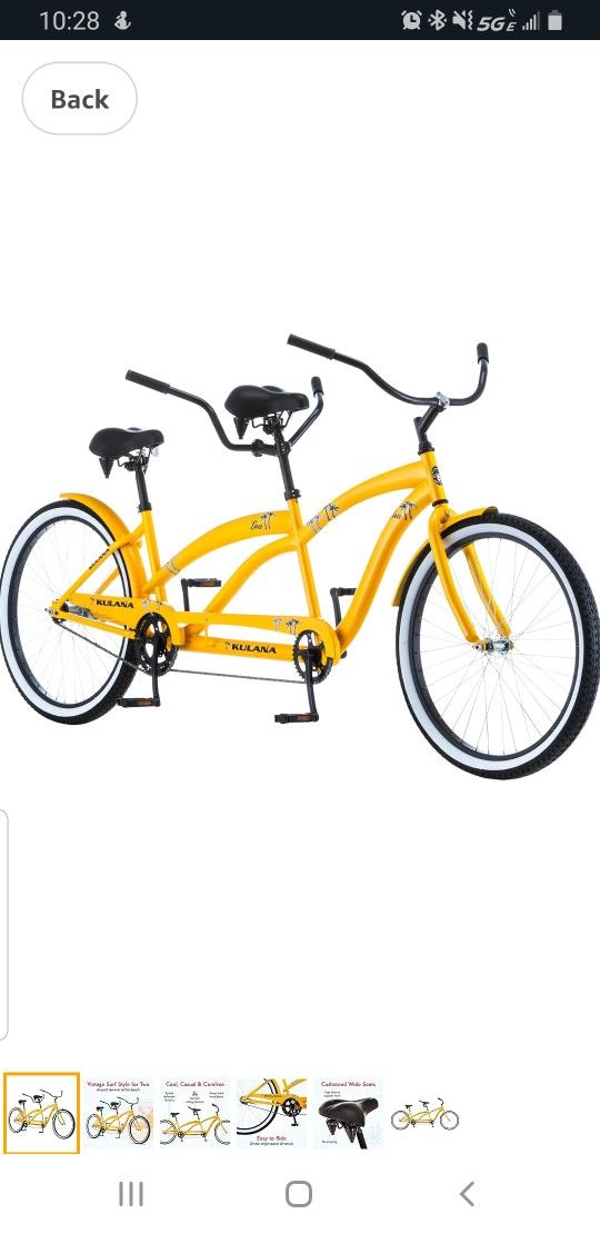 Bicicleta Kulana Tandem Tandem Bike