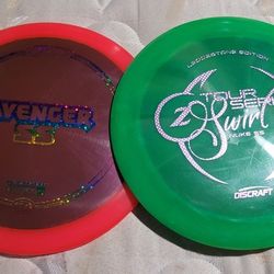 2 Discraft Disc Golf Discs