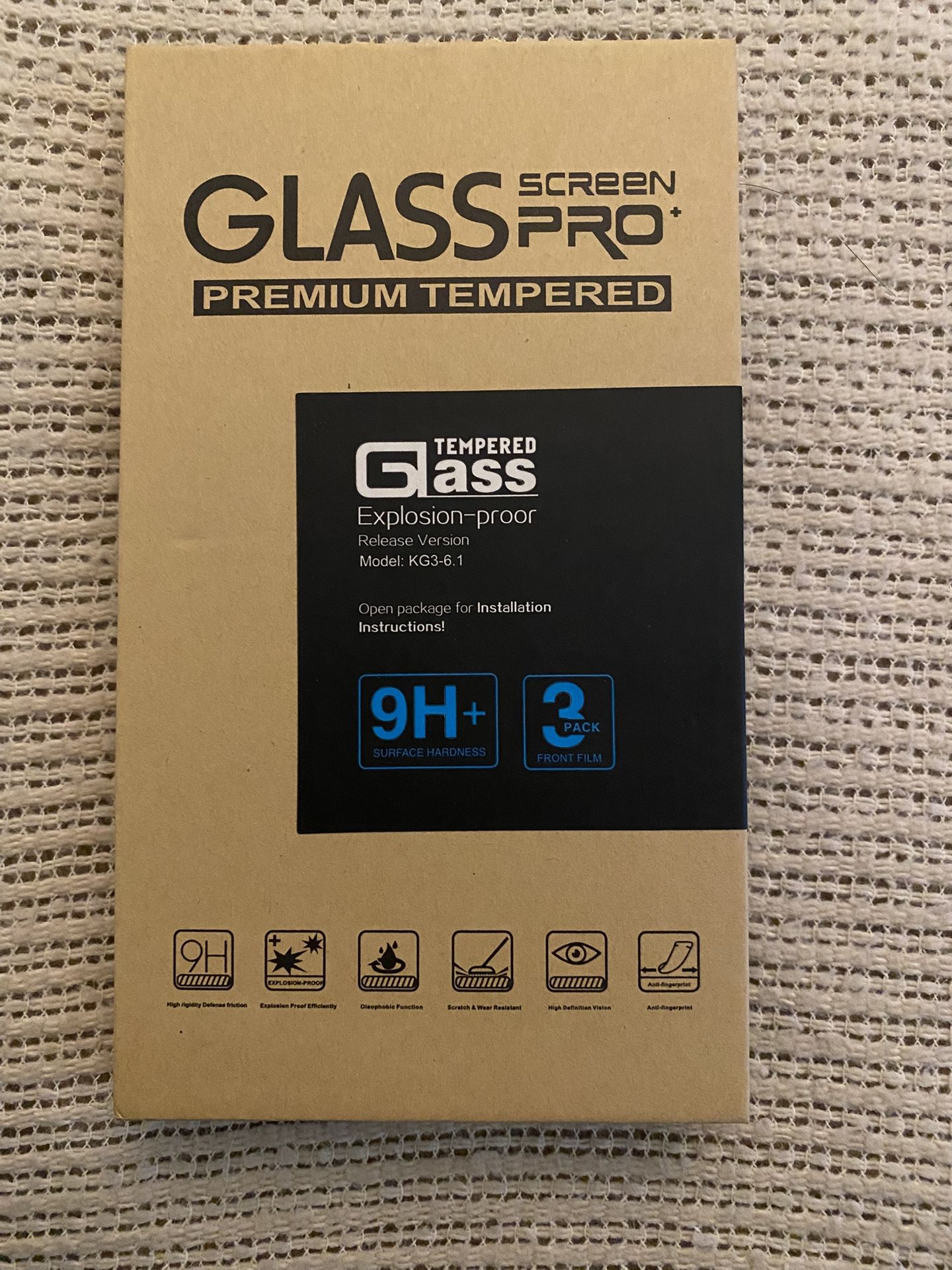 Clear Glass Screen Protector iPhone 11 iPhone XR