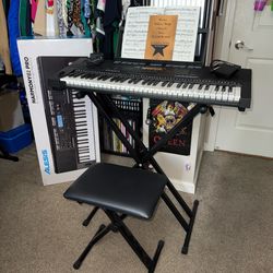 Alesis Harmony 61 Pro Portable Arranger Keyboard Bundle