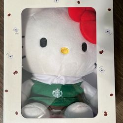 Hello Kitty Starbucks Plush 