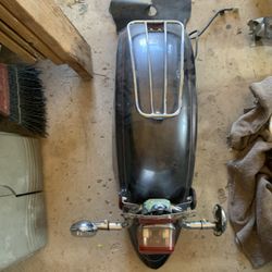 2007 Yamaha V-Star 650 Rear Fender and lights