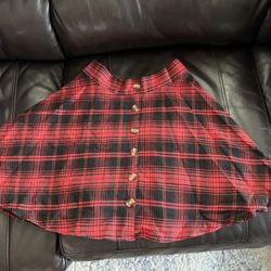 Plaid Skirt