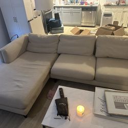 Gorgeous White Sectional Couch