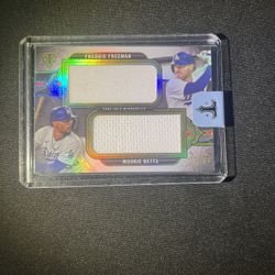 2024 Topps Triple Threads - Dual Jumbo Relic - Freeman - Betts - DRJ-BF /48             $100 OBO