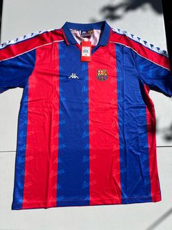 FC Barcelona Kappa Retro Football Shirt