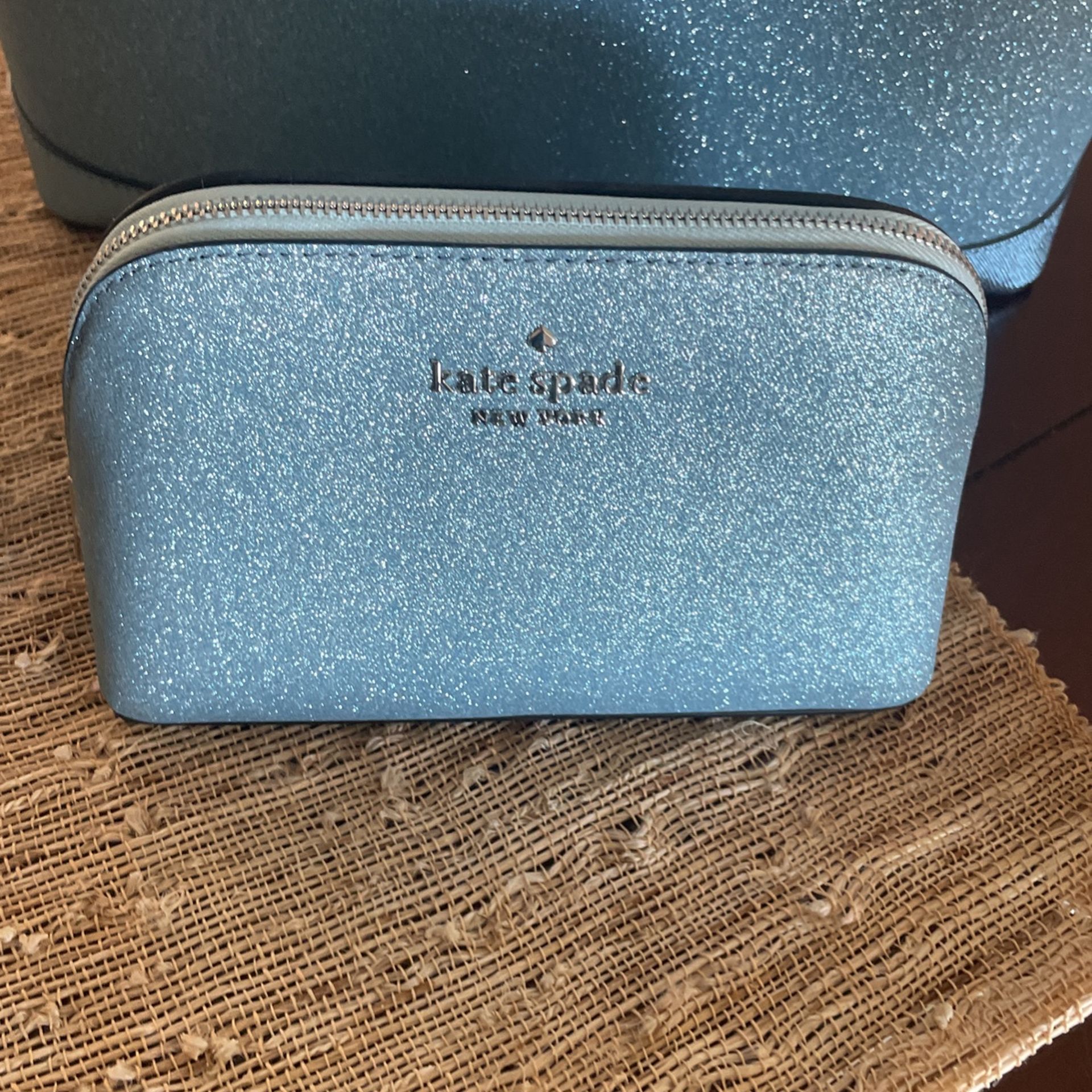 KATE SPADE blue purse with glitter Kate spade blue glitter tote for Sale in Upland CA OfferUp