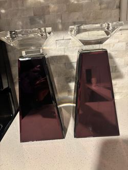 Purple candle holders set of 2 - Zgallerie