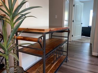 Rolling Bar Cart