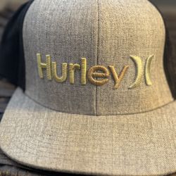 Hurley Hat Grey And Black 