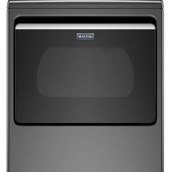 Brand New - Maytag - 7.4 Cu. Ft. Smart Electric Dryer with Steam and Extra Power Button - Metallic Slate Model: MED7230HC