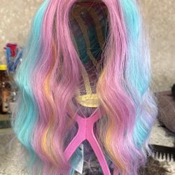 Wig/ Rainbow Hair 