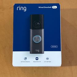 RING WIRED DOORBELL PRO 3RD GEN