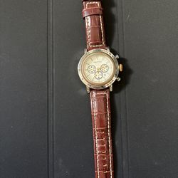 Gorgeous Vintage Men's Nautica Two Tone  Spettacolare Chronograph Watch