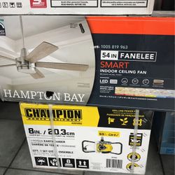 Hampton Bay Smart Indoor Ceiling Fan 