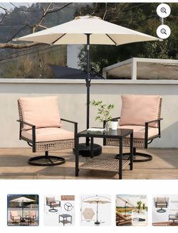 5 piece patio furniture set