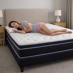 Queen Size Mattress Pillow Top 14” Brand New All sizes in stock Twin-Full & King Same day Delivery
