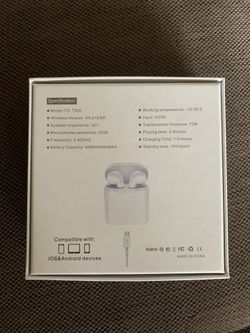 Wireless Bluetooth earbuds for all iPhones and all android phones